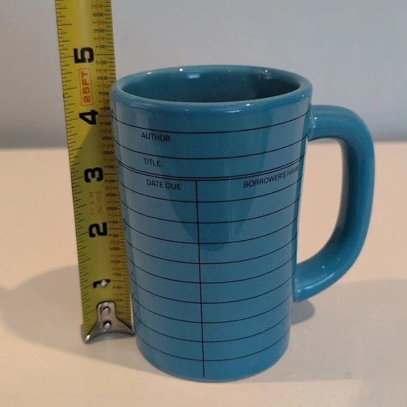 Out Of Print 12 Ounce Library Card Ceramic Coffee / Tea Mug - Picture 9 of 16